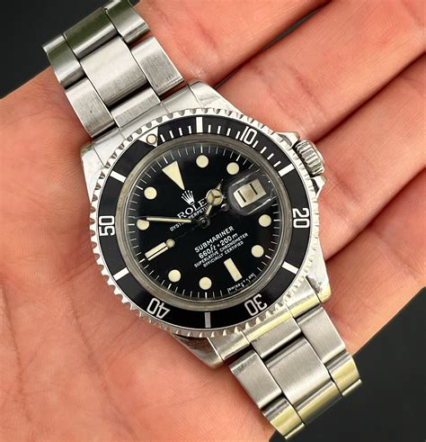 rolex submariner bracciale 1980|rolex submariner vintage price.